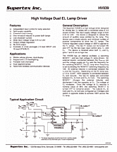DataSheet HV839 pdf