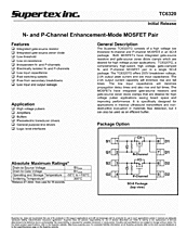 DataSheet TC6320 pdf