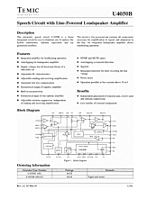 DataSheet U4050B-AFL pdf