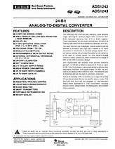 DataSheet ADS1242 pdf