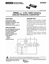 DataSheet ADS800 pdf