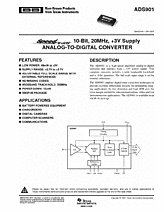 DataSheet ADS901 pdf