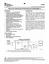 DataSheet BQ24070 pdf