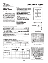 DataSheet CD40106B pdf