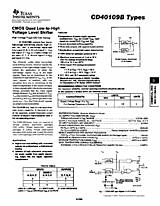 DataSheet CD40109B pdf