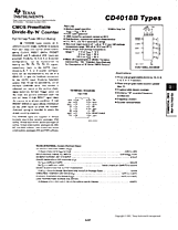DataSheet CD4018B pdf