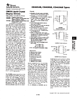 DataSheet CD4054B pdf