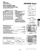 DataSheet CD4086B pdf