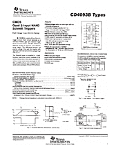 DataSheet CD4093B pdf