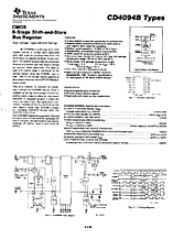 DataSheet CD4094B pdf