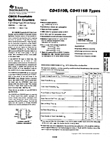 DataSheet CD4516B pdf