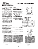 DataSheet CD4518B pdf