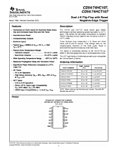 DataSheet CD54/74HC107 pdf