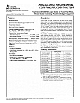 DataSheet CD54/74HC534 pdf