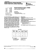DataSheet CD54AC373F3A pdf