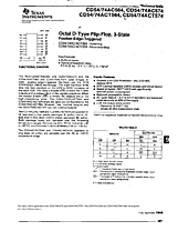 DataSheet CD54AC574 pdf