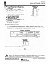 DataSheet CD74AC14 pdf