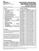 DataSheet CD74HC4051NSR pdf