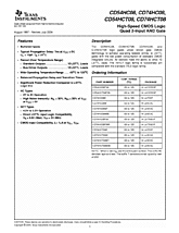 DataSheet CD74HCT08 pdf