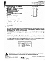 DataSheet CY74FCT257T pdf