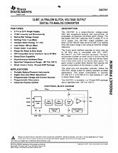 DataSheet DAC7551 pdf