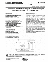 DataSheet DAC8531 pdf