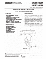 DataSheet INA193 pdf