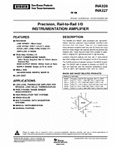 DataSheet INA326 pdf