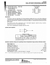 DataSheet LF412C pdf