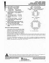 DataSheet LM2903 pdf