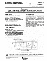 DataSheet LOG112 pdf