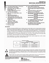 DataSheet MSP430F42x0 pdf