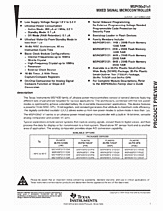 DataSheet MSP430x21x1 pdf