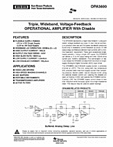 DataSheet OPA3690 pdf