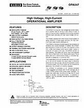 DataSheet OPA547 pdf