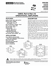 DataSheet OPA703 pdf