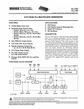 DataSheet PLL1705 pdf