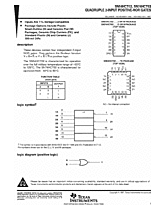 DataSheet SN54HCT02 pdf
