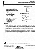 DataSheet SN65LVDM176 pdf