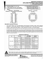 DataSheet SN74AHC374 pdf