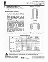 DataSheet SN74AHC573 pdf