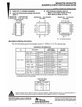 DataSheet SN74AHCT00 pdf