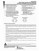 DataSheet SN74AUP1T97 pdf