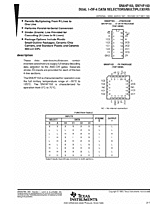 DataSheet SN74F153DR pdf