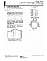 DataSheet SN74F74 pdf