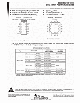 DataSheet SN74HC20 pdf