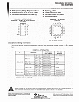 DataSheet SN74HCU04 pdf