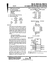 DataSheet SN74LS194ADR pdf