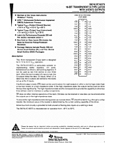 DataSheet SN74LVC16373 pdf