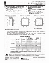 DataSheet SN74LVTH125 pdf